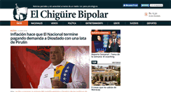 Desktop Screenshot of elchiguirebipolar.net